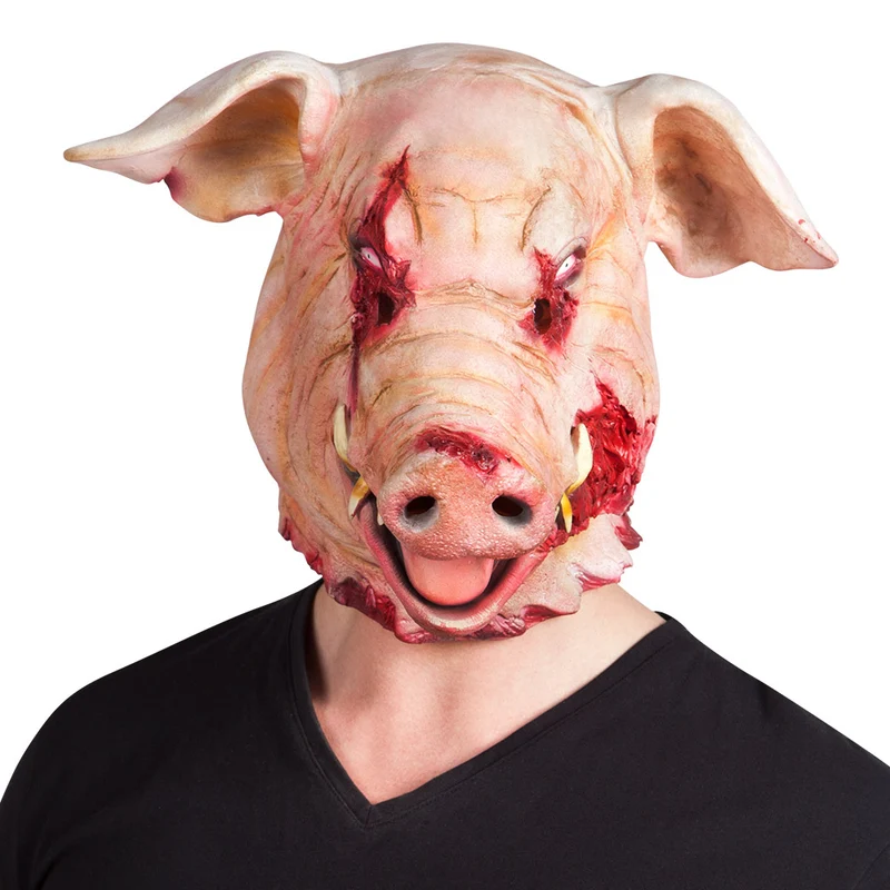 Latex Masker Bloederig Varken