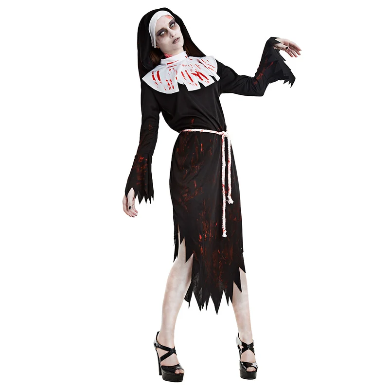 Zombie Nun Kostuum Dames