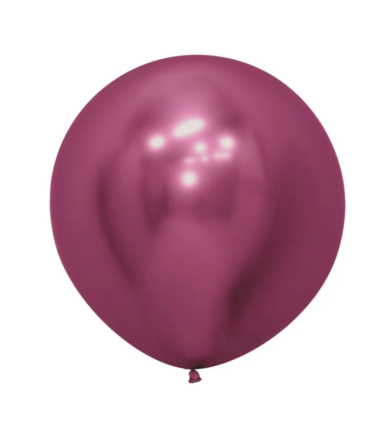Ballons Reflex Fuchsia 61cm 3Stk