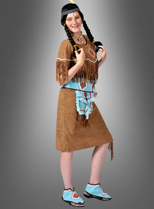 Die furchtlose Squaw Indianerin Kostüm