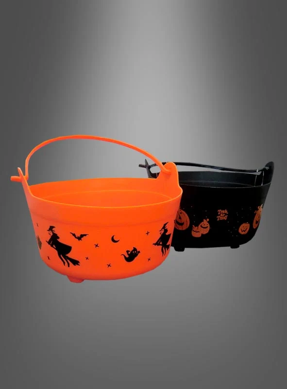 Halloween Hexenkessel für Süßigkeiten