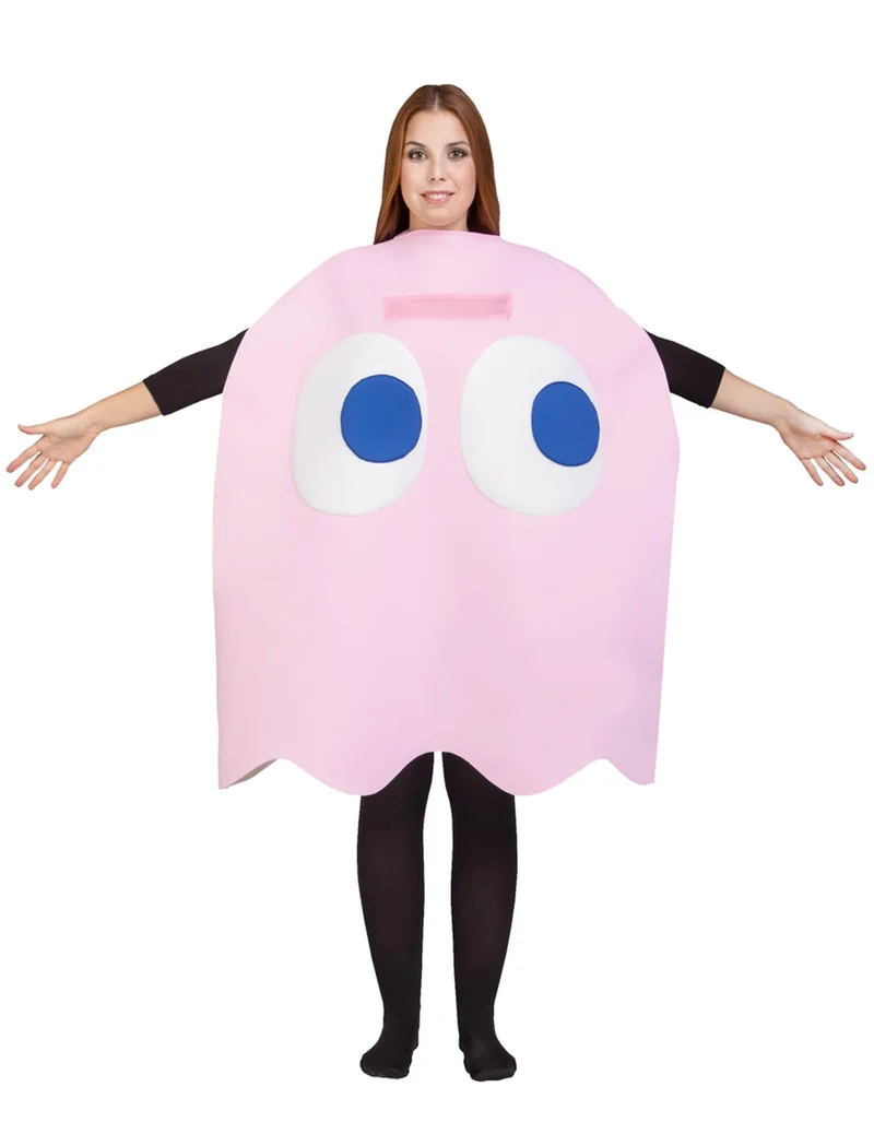 Pinker Pac-Man™ Geist erwachsene