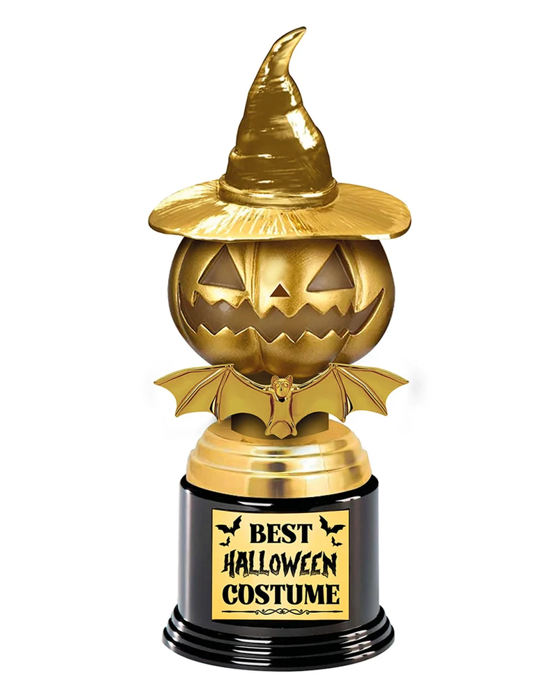 Best Halloween Costume Pokal Kürbiskönig 22cm