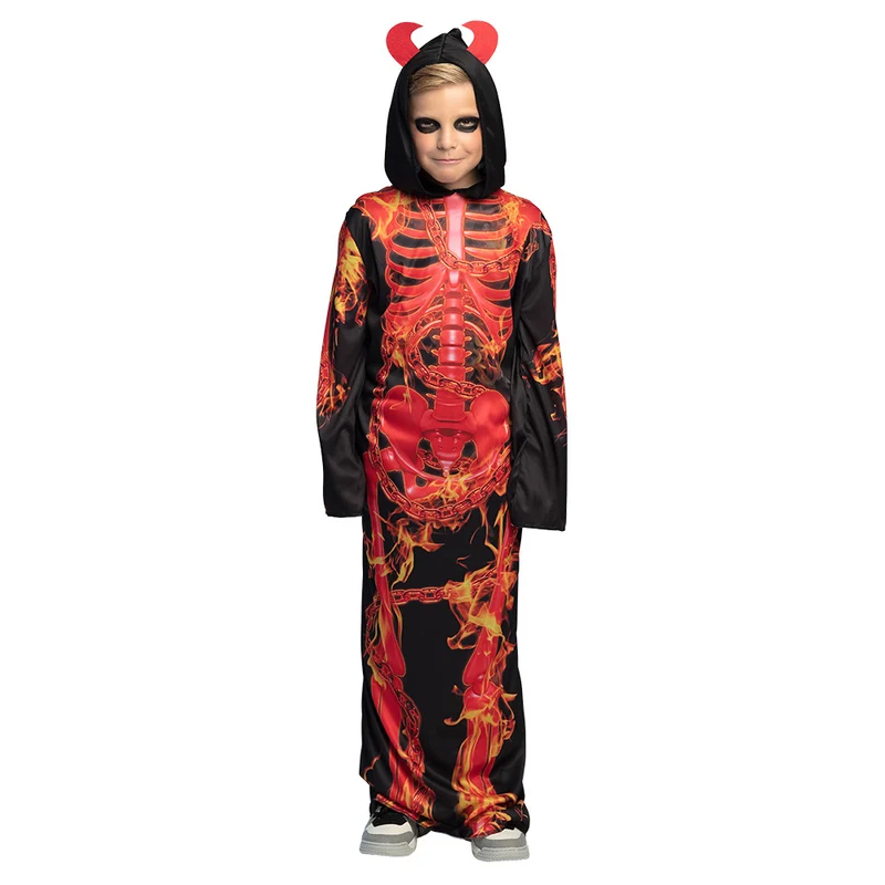 Hellfire Skeleton Kostuum