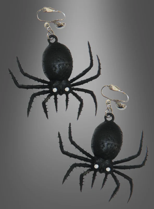 Spinnen Ohrringe Halloweenschmuck