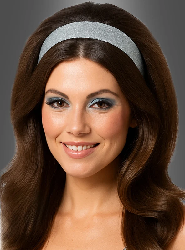 Disco Glitzer Haarreif