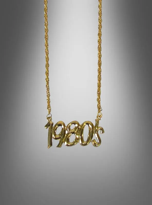 1980er Halskette gold