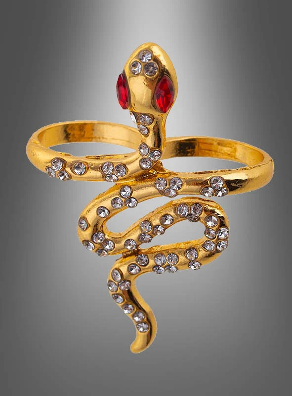 Schlangen Ring Kostümschmuck