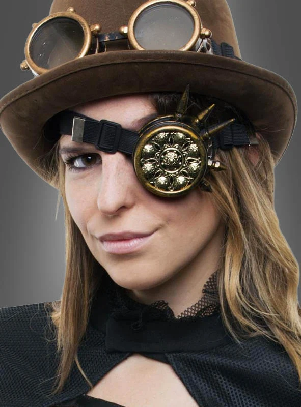 Steampunk Monokel Unisex