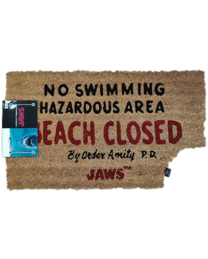 Jaws Beach Closed Fußmatte 60x40cm