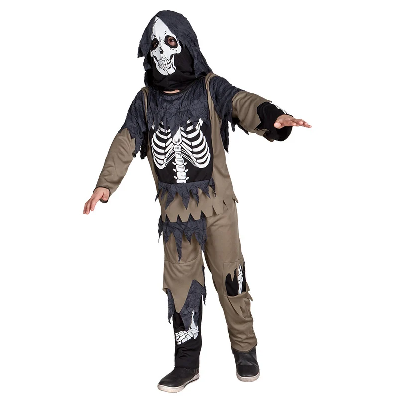 Zombie Skelet Kostuum