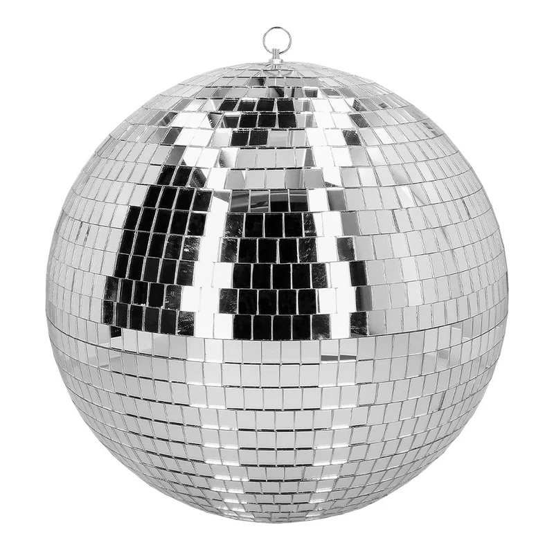Silberner Discoball Xxl 50cm