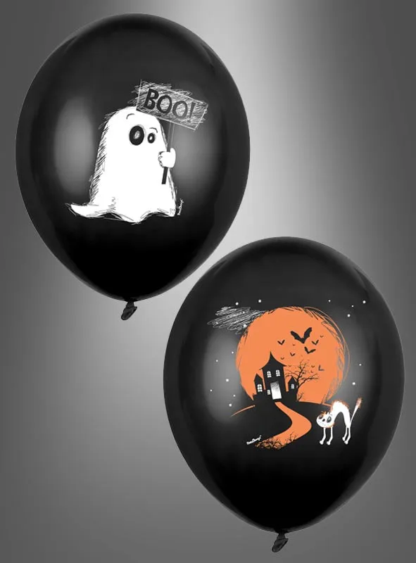 Halloween Luftballons verschiedene Designs