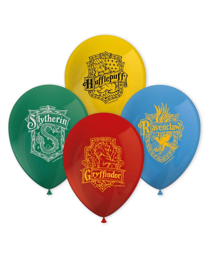Harry Potter™-Luftballon-Set Partyzubehör 8 Stück bunt 28 cm