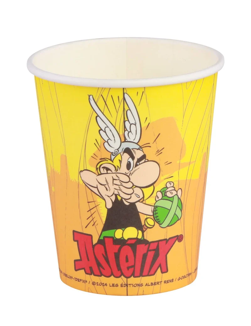 8 Pappbecher von Asterix™ 250 ml