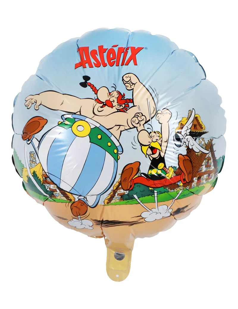 Aluminiumballon Asterix™ rund, 43cm