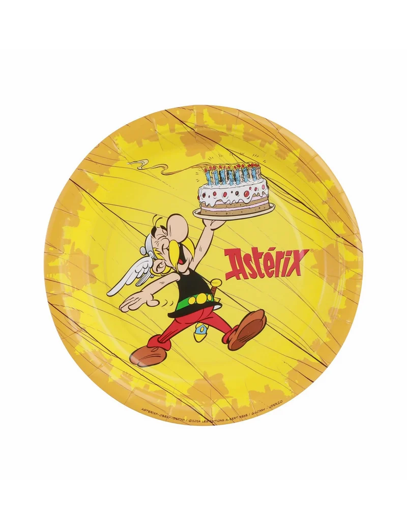 8 kleine Asterix™ Pappteller 18 cm