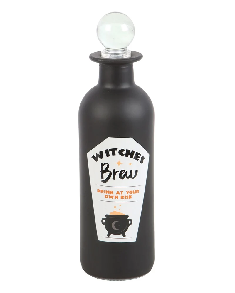 Dekorative Hexengebräu Giftflasche 19cm