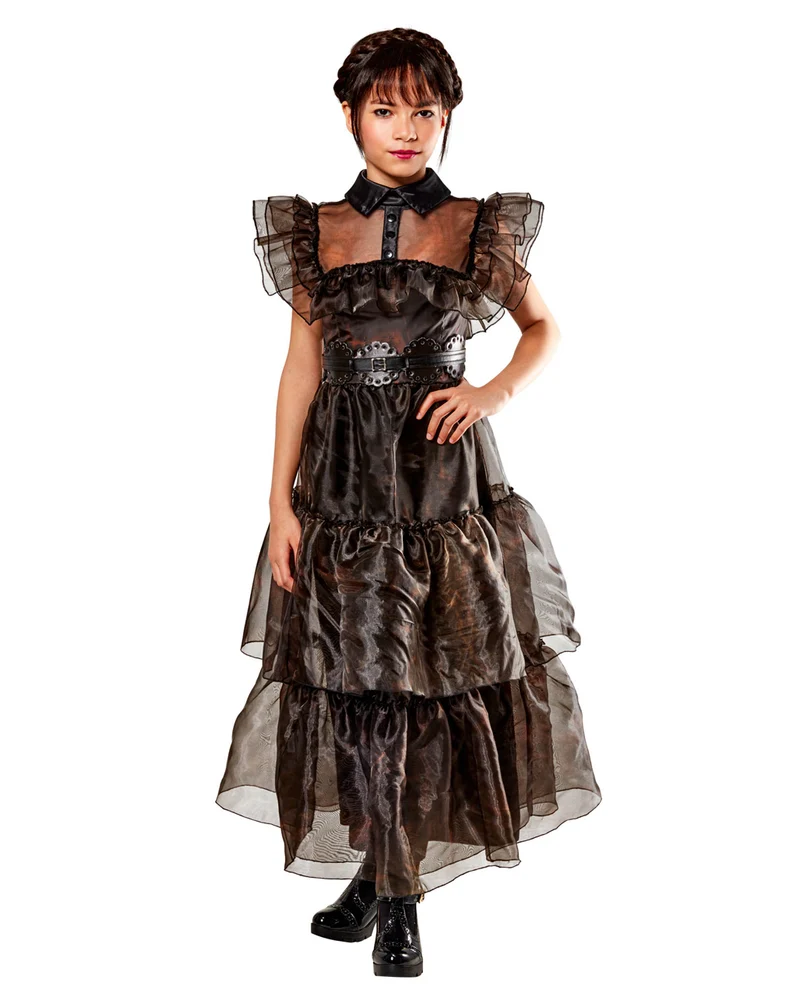 Wednesday Ballkleid Kinderkostüm