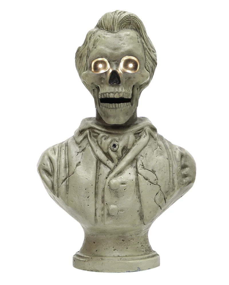 Lord Alastor Sprechende Skelett Büste 37cm