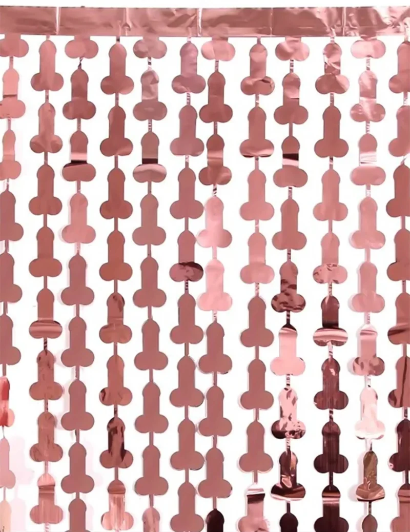 Penis-Fransenvorhang roségold