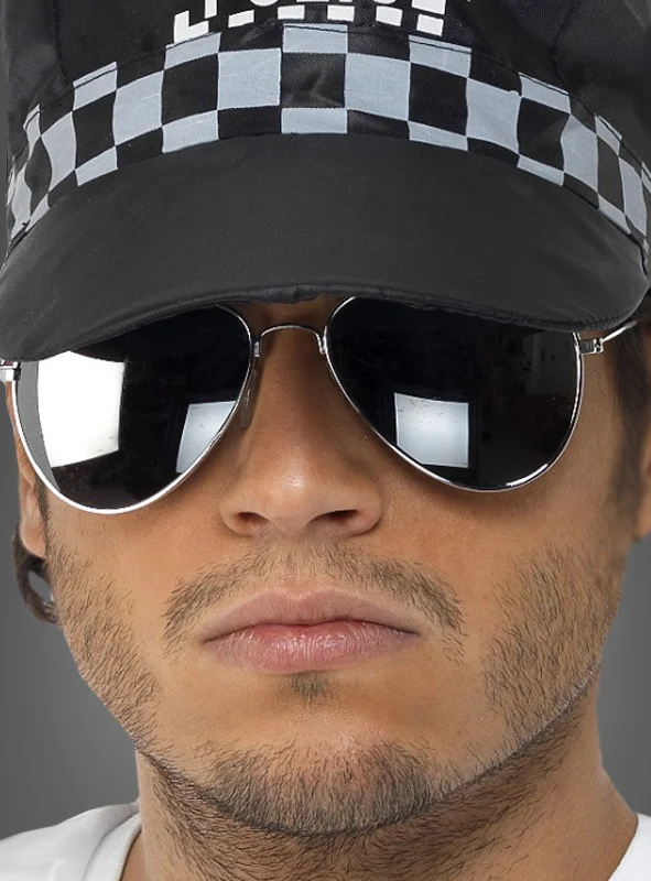 Polizei Sonnenbrille verspiegelt