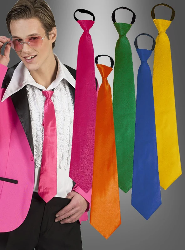Krawatten in verschiedenen Farben