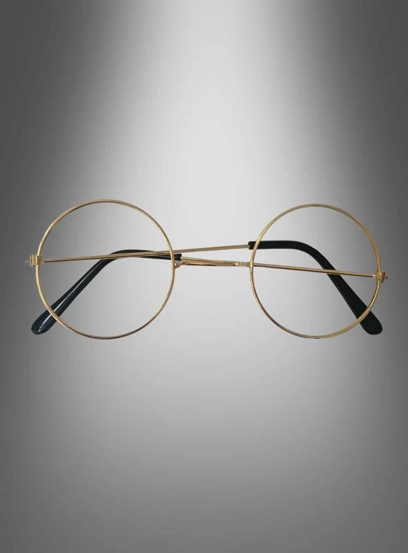 Nickelbrille rund mit Gläser