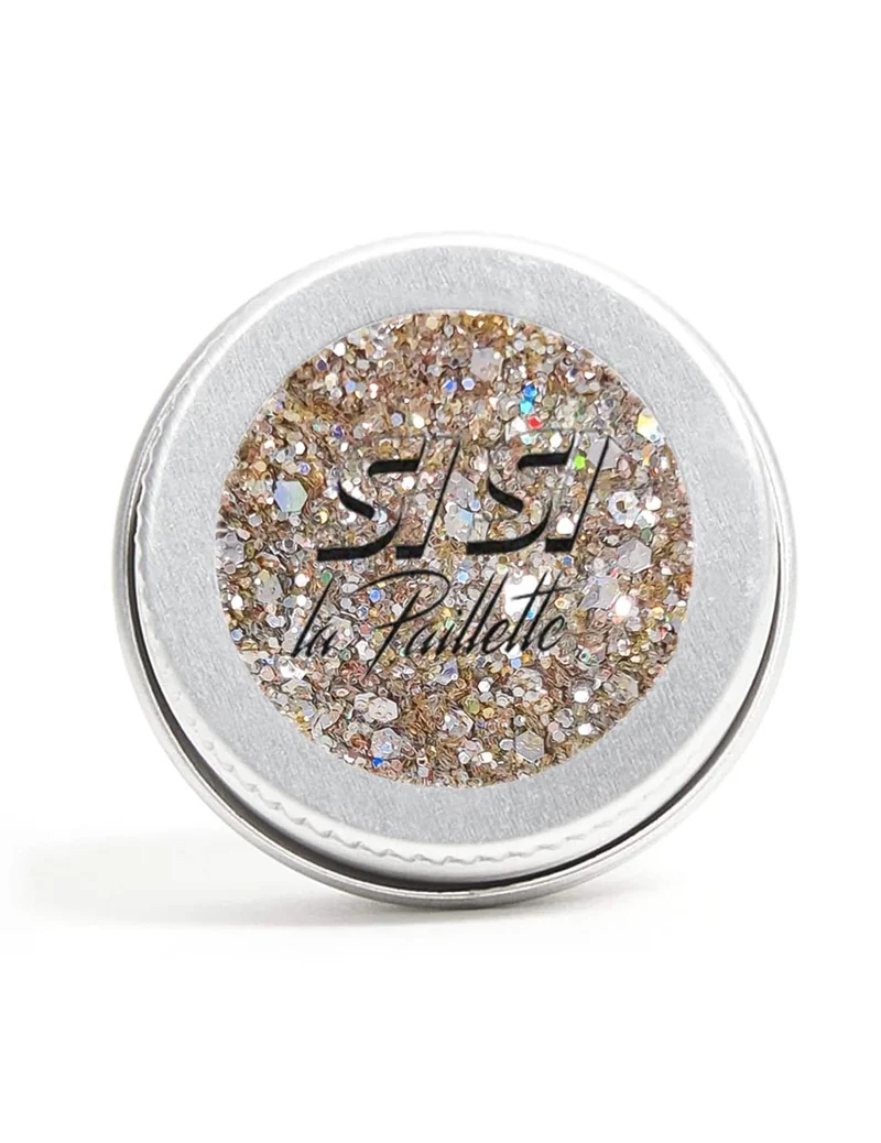 Biologisch abbaubarer, silberner Runaway-Metallic-Glitzer - Si Si La Paillette