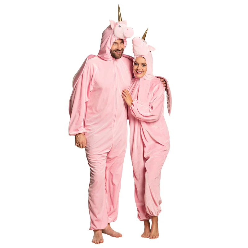 Eenhoorn Onesie | Unicorn pak Voor Volwassenen | Roze of Wit
