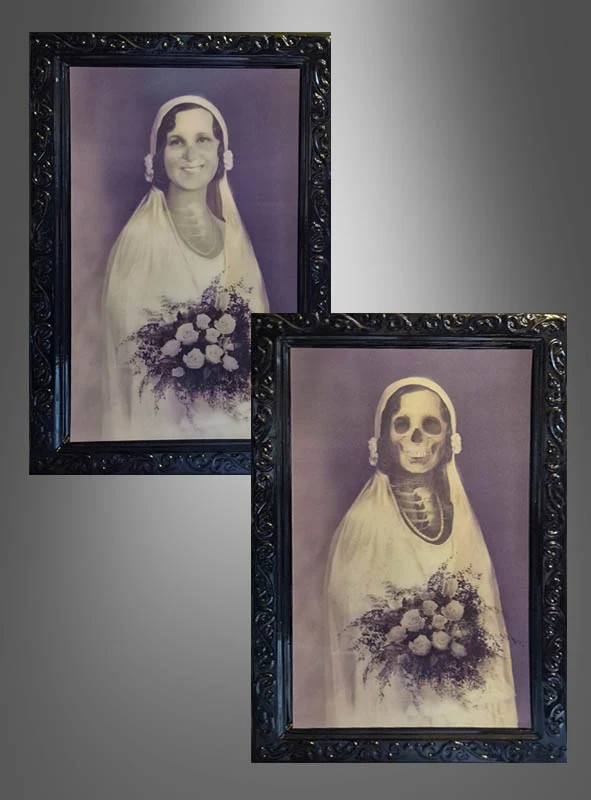 Gruseliges Hologramm Wackelbild Halloween Deko