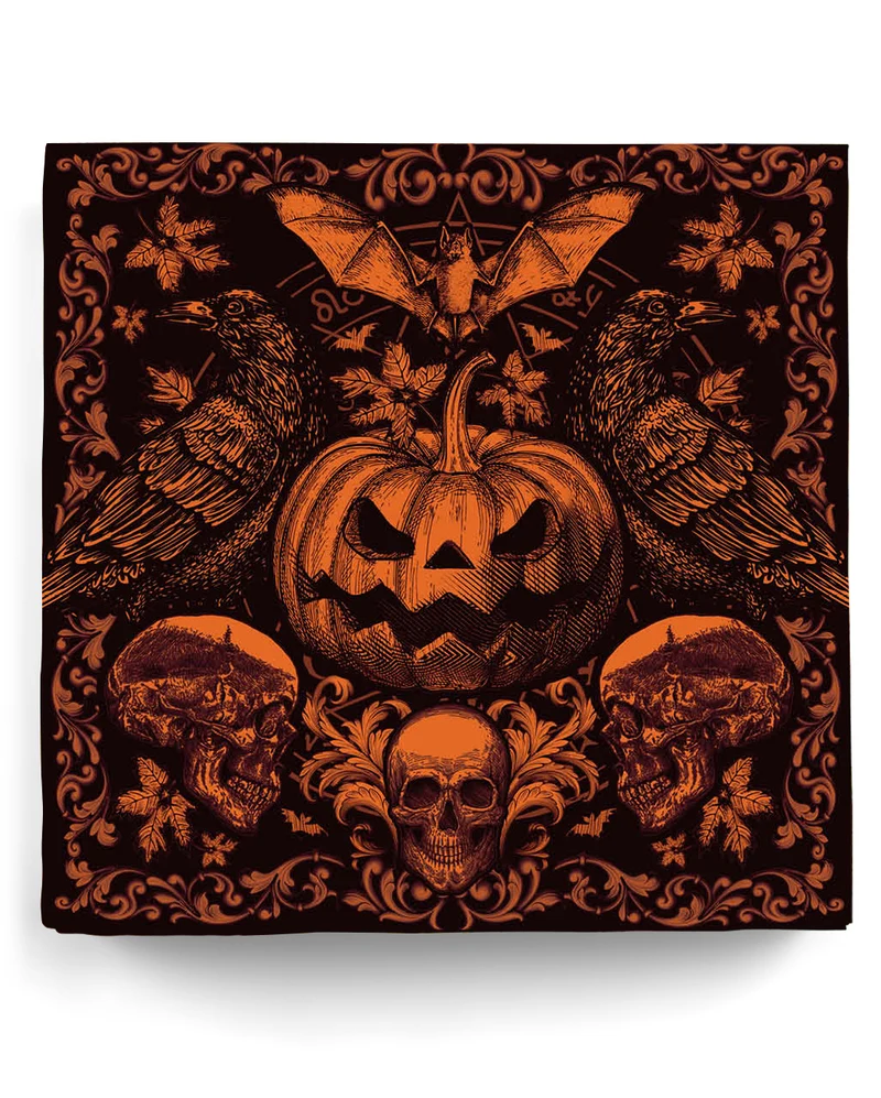 Gothic Kürbis Servietten 20 St.