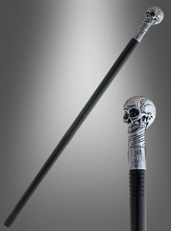 Gehstock Totenschädel 75cm