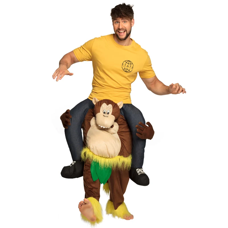 Kostuum Funny monkey (One Size)