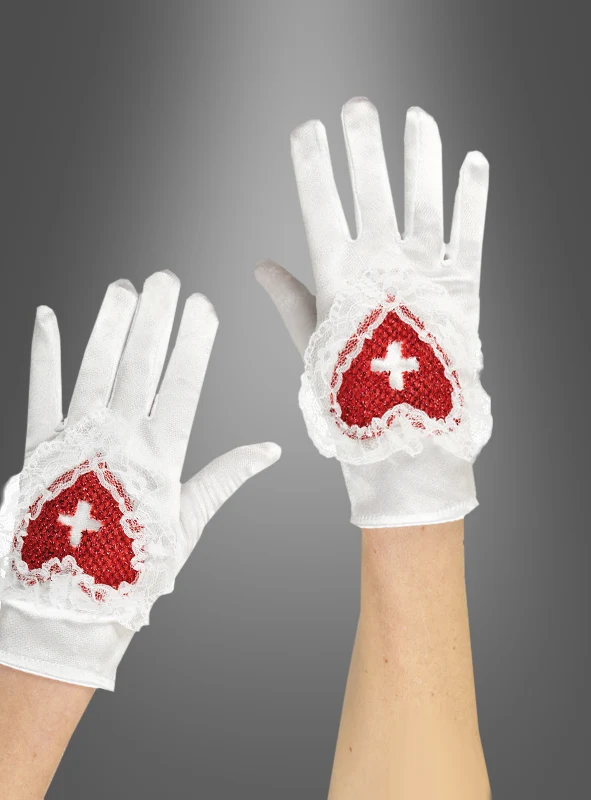 Krankenschwester Handschuhe