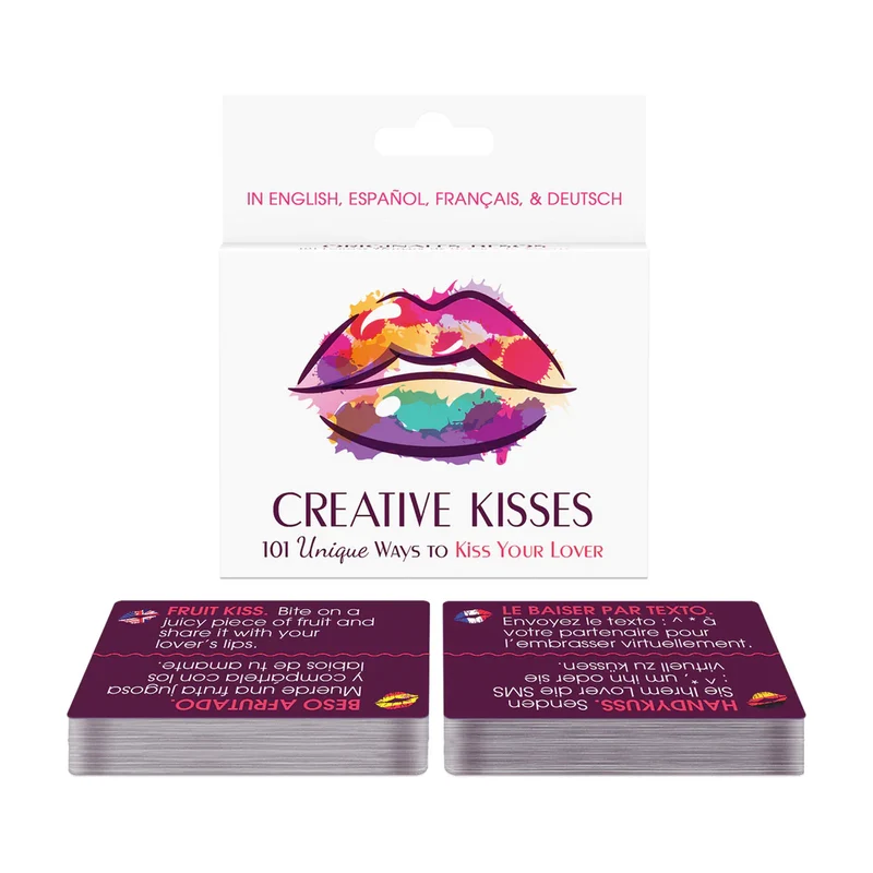 Erotisch Kaartspel | Creative Kisses | 101 Manieren Om je Geliefde Te Kussen
