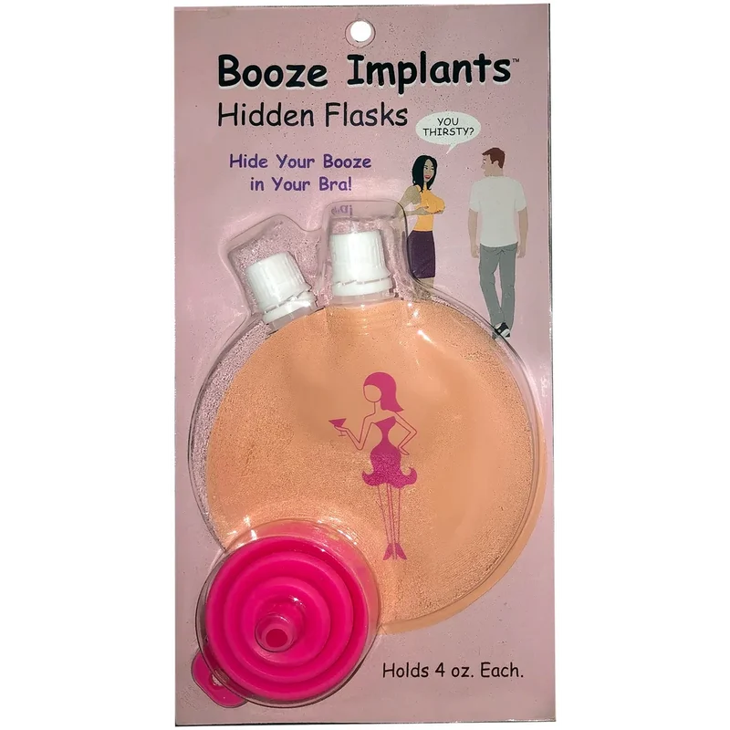 Booze Implants | Smokkel Drank Mee Naar Binnen