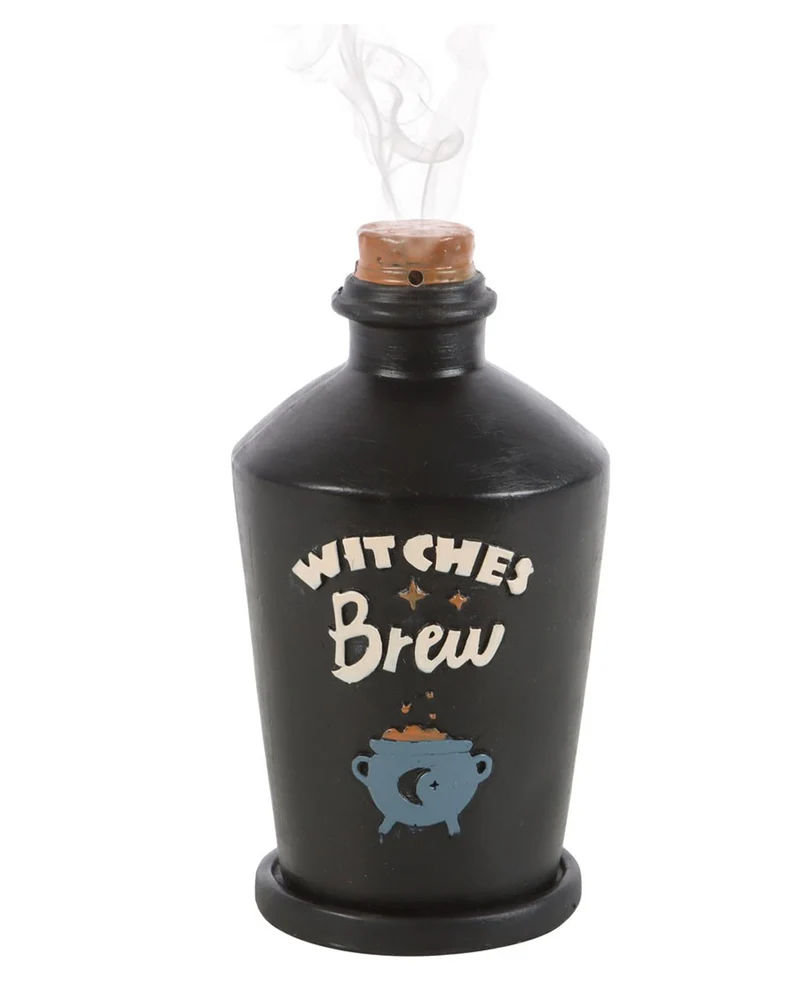 Witches Brew Potion Bottle Räucherkegelhalter 13,5cm
