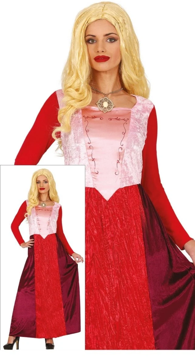 Halloween-Kostüm für Damen: Hexe „Holy Hetty“ – rot