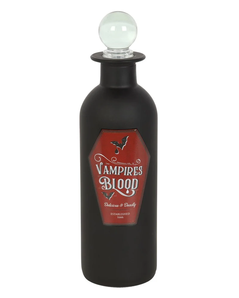 Vampirblut Giftflasche als Deko 19cm
