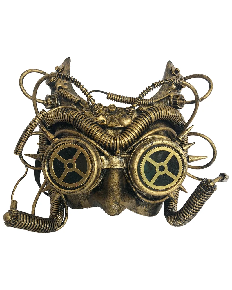 Steampunk Maske Cyber Owl