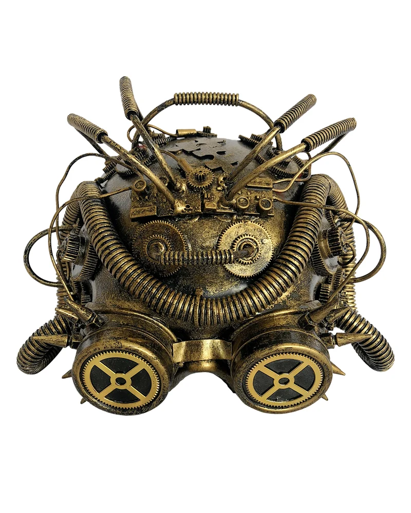 Steampunk Maske Dark Cyber Mind