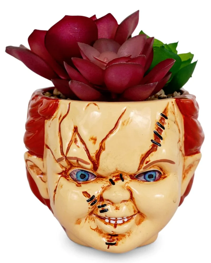 Child's Play Chucky Topf mit Sukkulente