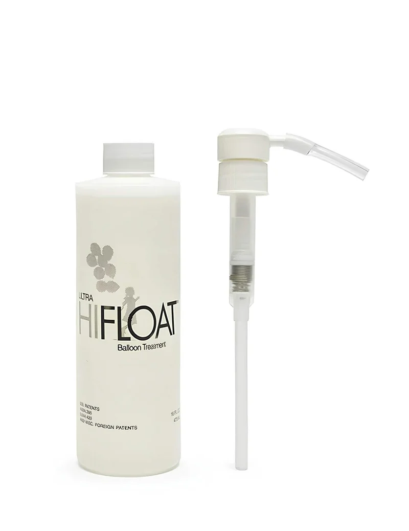 HI Float Flasche mit Pumpe für Heliumballons 473 ml