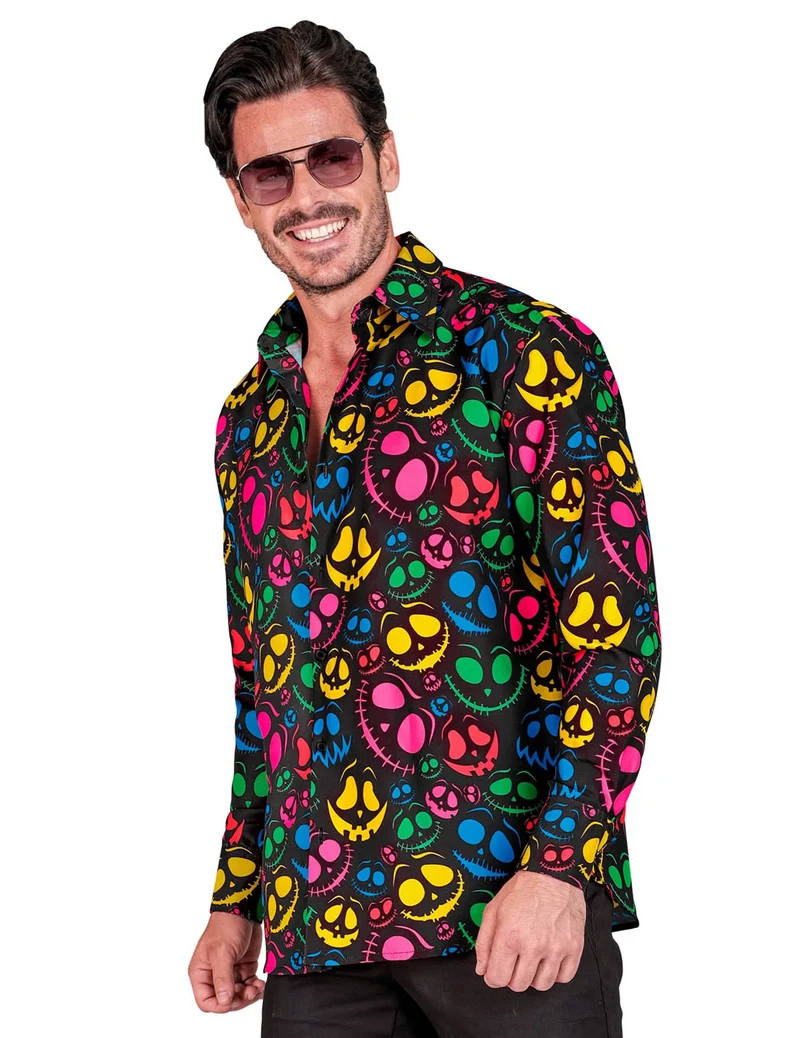 Neon Ghost Shirt für Herren
