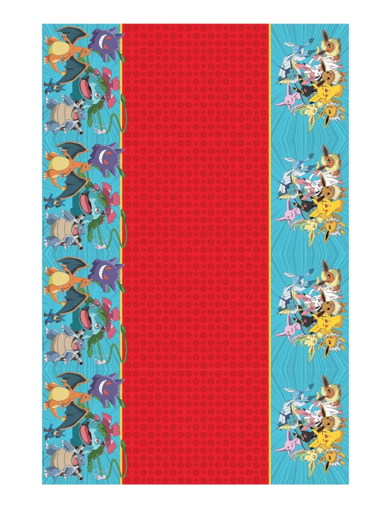 Pokémon™ Next Generation Plastiktischdecke 120 x 180 cm