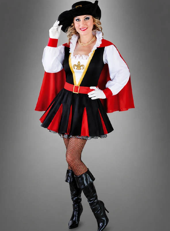 Musketier Kostüm Damen Henriette