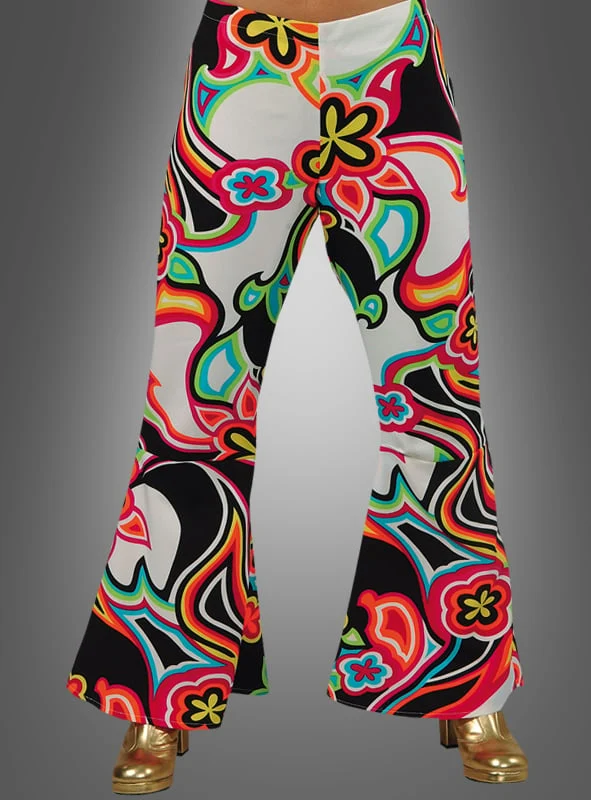 Neon Psychodelic Damen Schlaghose