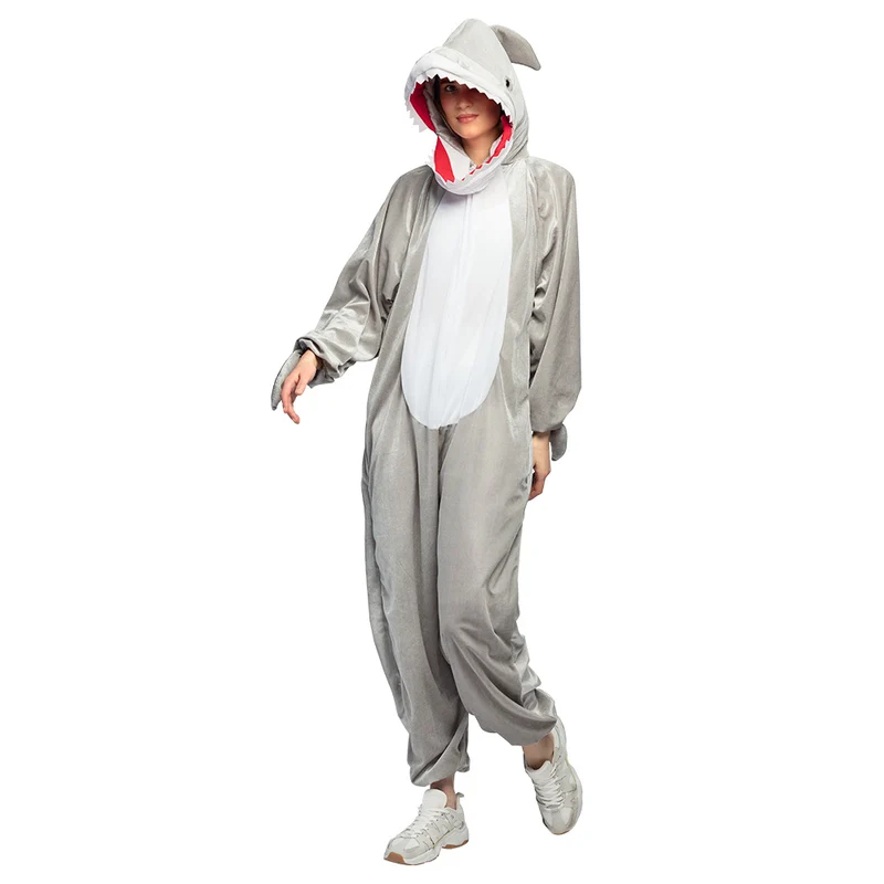 Onesie Haai | Haaienkostuum | Voor Kinderen & Volwassenen