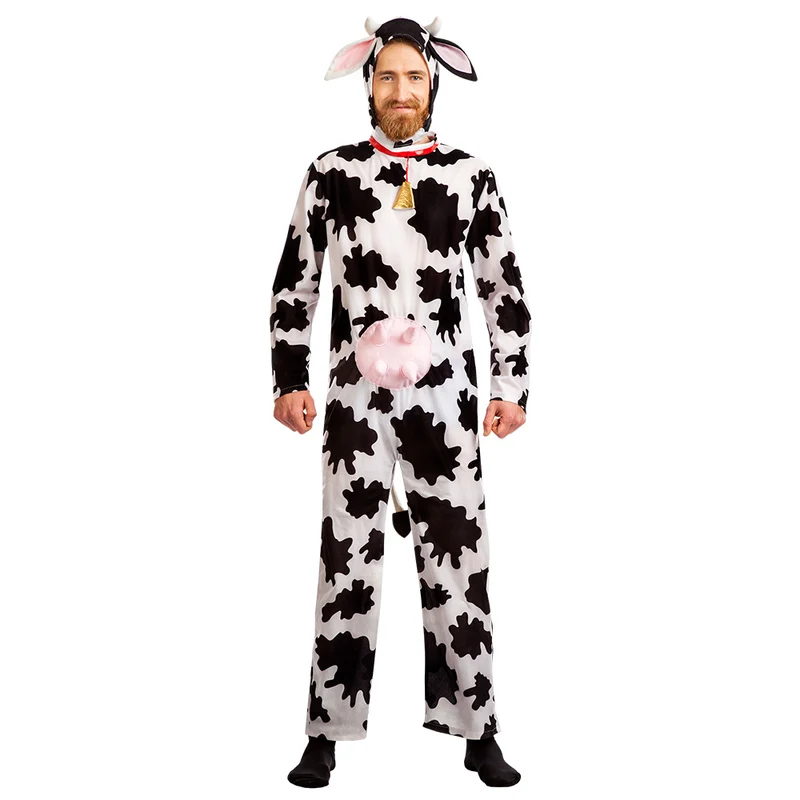 Onesie Koe | Met Uiers | Koeienpak Voor Volwassenen